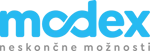 Logo Modex - neskončne možnosti